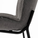 Mercana Inala Grey Seat Metal Frame Dining Chair  69305