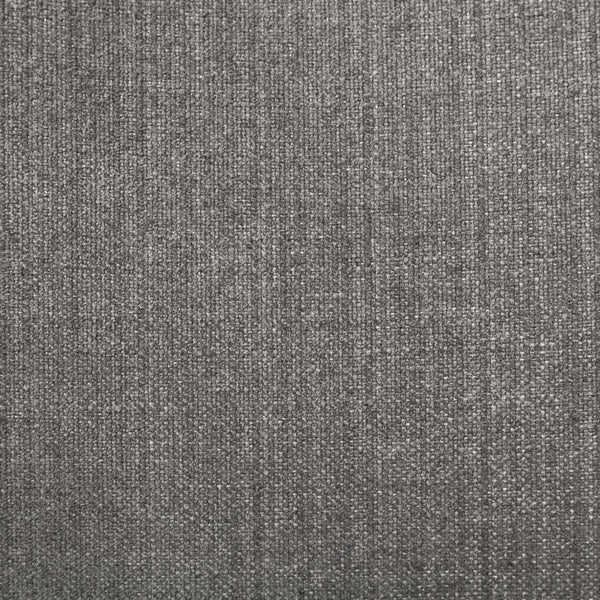 Mercana Inala Modern Dining Chair - Sleek White Upholstery and Sturdy Black Frame for Timeless Elegance Gray Fabric | Black Metal 69305