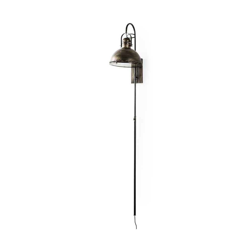 Mercana Tazb Stylish Conical Shade Wall Sconce - Illuminate Your Space with Modern Industrial Charm and Durability 69382