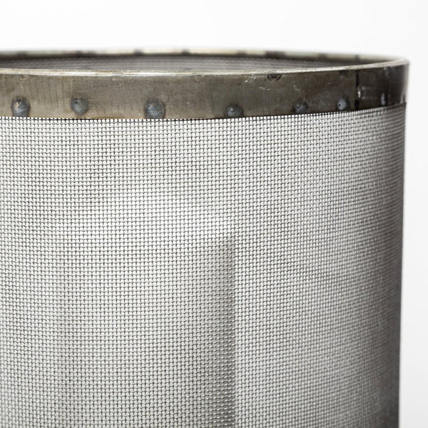 Mercana Steen Elegant Meshed Metal Candle Holder Lanterns for Ambient Home Décor and Instant Style 67962