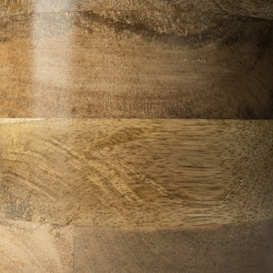 Mercana Sandook Handcrafted Wooden Storage Jar with Elegant Lid - Perfect for Jewelry and Decorative Accents 68952