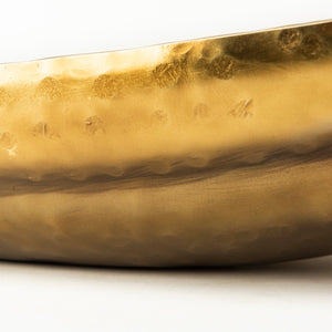Mercana Karmen Oversized Hammered Bowls Set of 2 – Elegant Decorative Accents for Modern Home Interiors 69075