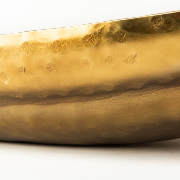 Mercana Karmen Oversized Hammered Bowls Set of 2 – Elegant Decorative Accents for Modern Home Interiors 69075