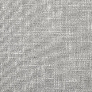 Mercana Parker Modern Sculptural Dining Chair with Curved Backrest for Elegant Spaces and Versatile Use Gray Fabric | Black Metal 69358