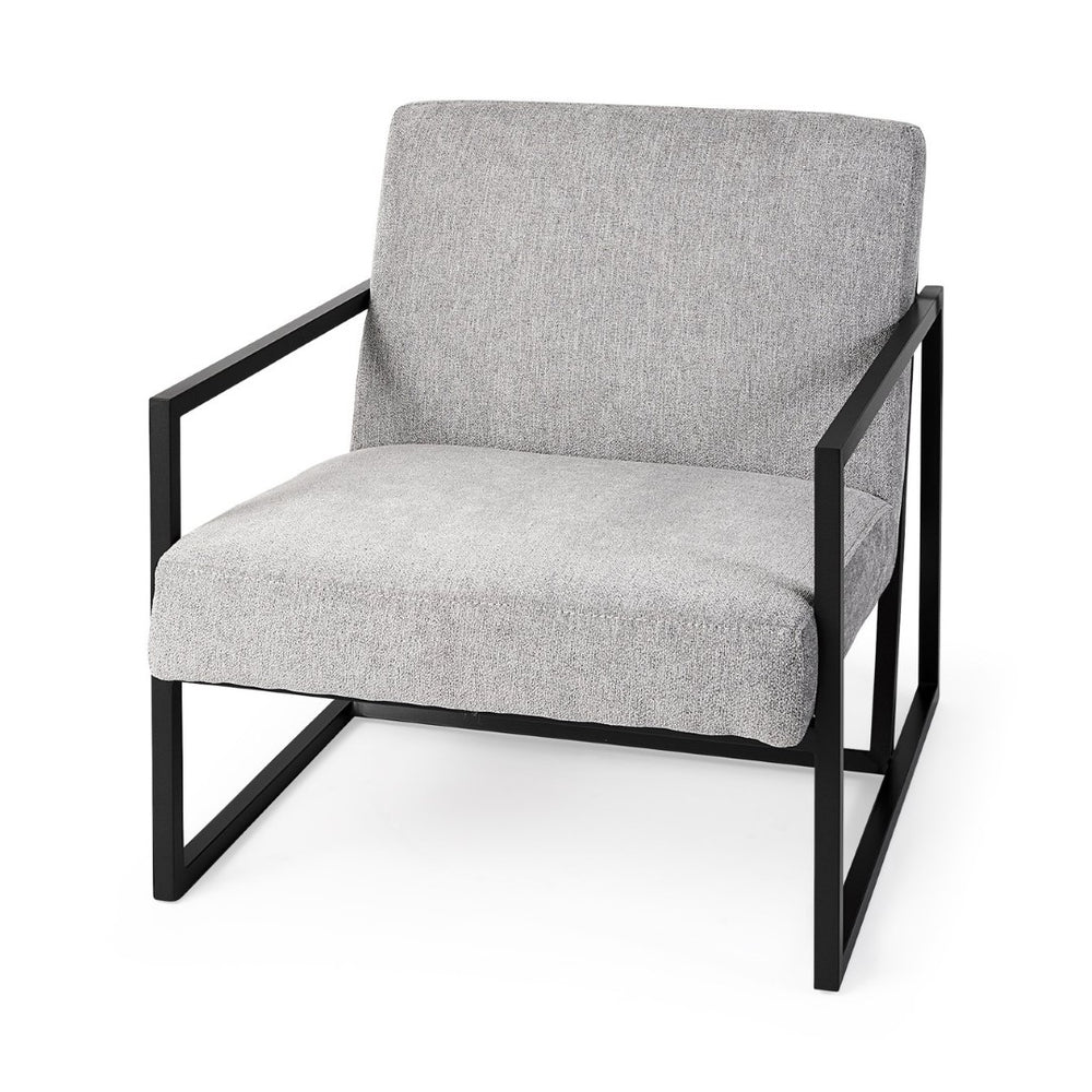 Mercana Armelle Modern Accent Chair with Industrial Design - Stylish Comfort for Living Room or Office Use 69453
