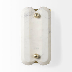 Mercana Stein Elegant Art Deco Wall Sconce - Luxe Glam Lighting for Entryways, Hallways, and Bedrooms 68772
