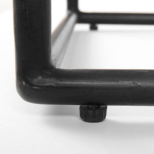 Mercana Austen Round Marble Top Side Table with Stylish Metal Frame for Contemporary Living Spaces 69214