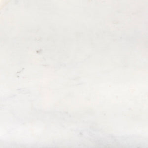 Mercana Austen Round Marble Top Side Table with Stylish Metal Frame for Contemporary Living Spaces 69214