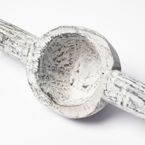 Mercana Oro Decorative Tribal-Inspired Measuring Cups – Rustic Wood Accents for Eclectic Home Décor 68898