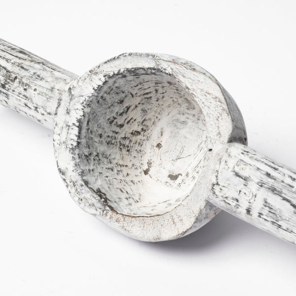 Mercana Oro Decorative Tribal-Inspired Measuring Cups – Rustic Wood Accents for Eclectic Home Décor 68898