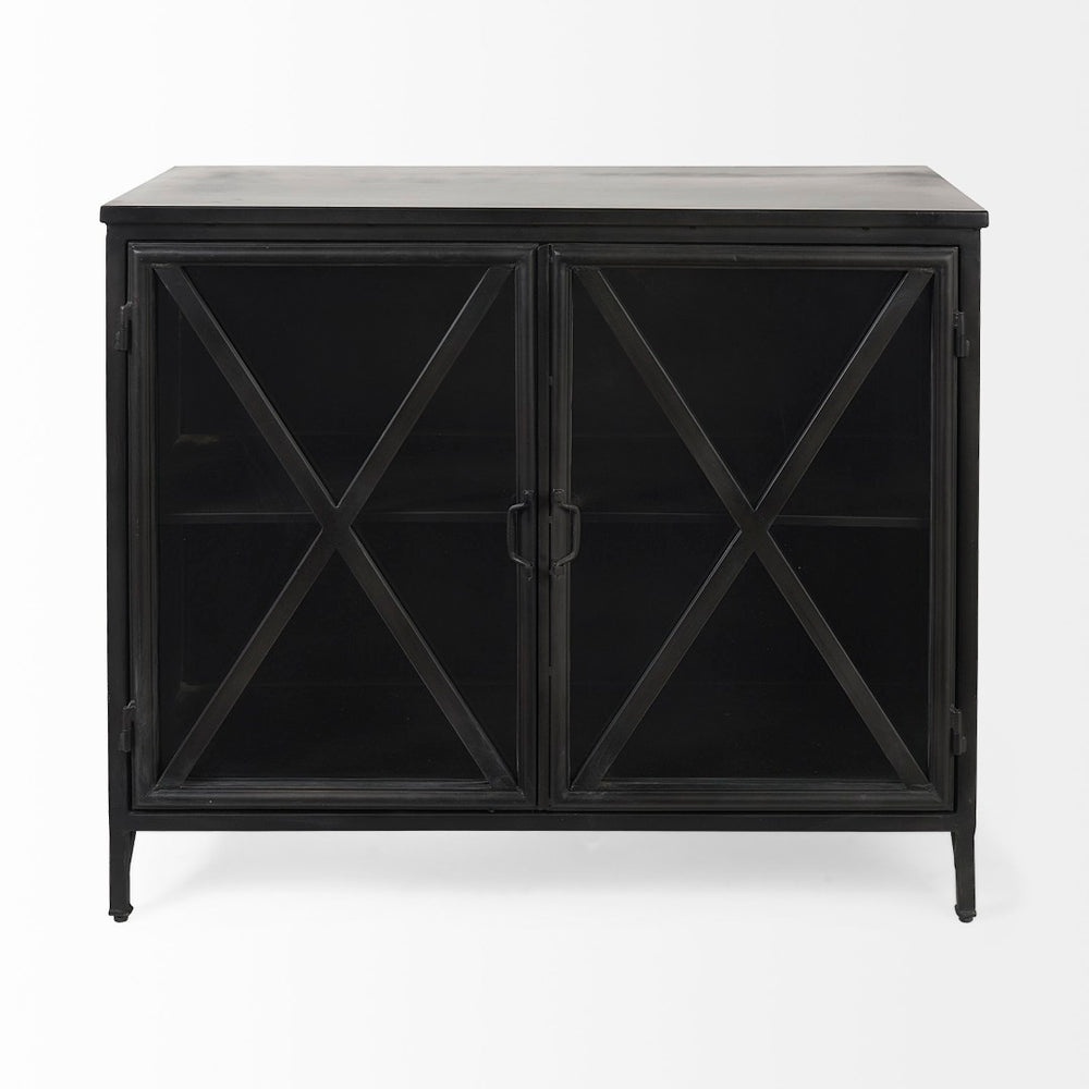 Mercana Poppy Elegant 40" Accent Cabinet for Stylish Storage in Modern Living Rooms, Dining Areas & Entrances 69129