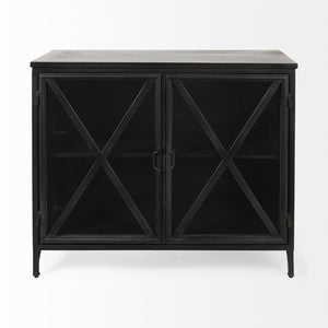 Mercana Poppy Elegant 40" Accent Cabinet for Stylish Storage in Modern Living Rooms, Dining Areas & Entrances 69129