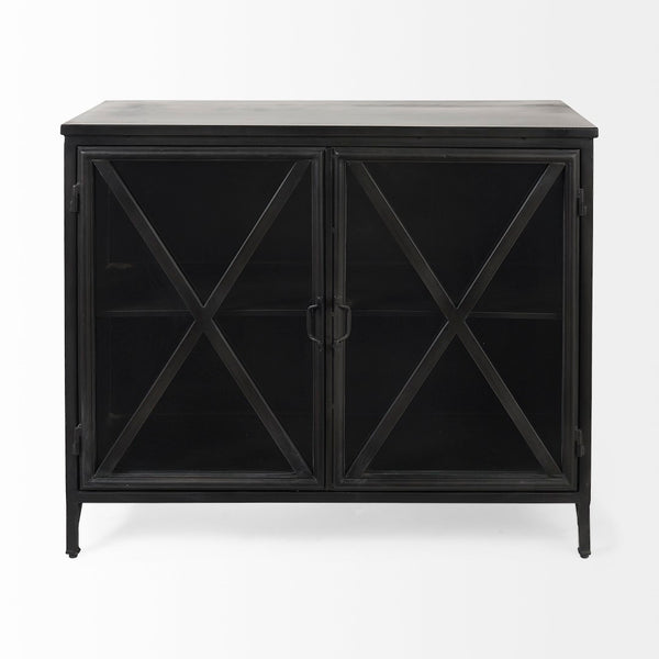 Mercana Poppy Elegant 40" Accent Cabinet for Stylish Storage in Modern Living Rooms, Dining Areas & Entrances 69129