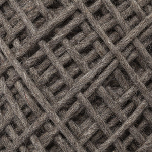 Mercana Allium Handwoven Wool Pouf - Artisanal Oatmeal Cylinder for Versatile Seating & Cozy Accent Decor Dark Brown Wool 68730