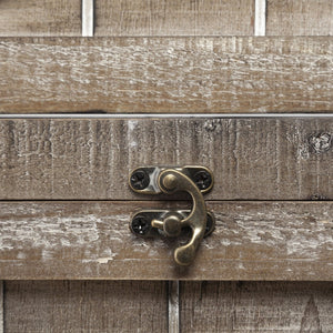 Mercana Port Moody Decorative Storage Boxes - Rustic Wooden Charm for Farmhouse & Urban Interiors 67980