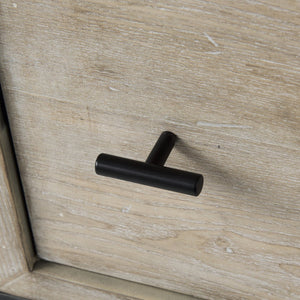 Mercana Ciara Mid-Century Modern 2 Drawer Accent Cabinet for Stylish Storage in Any Room, Fully Assembled 69377