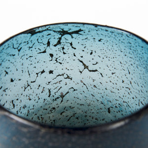 Mercana Caspian Elegant Glass Vase with Antiqued Brass Base for Sophisticated Home Décor Accent Display 67275