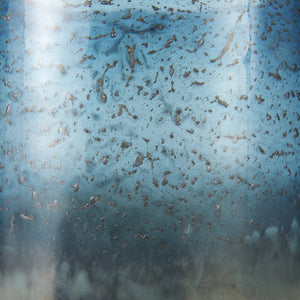 Mercana Caspian Elegant Glass Vase with Antiqued Brass Base for Sophisticated Home Décor Accent Display 67275