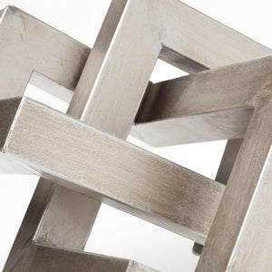 Mercana Link Modern Metal Sculpture - Eye-Catching Decorative Object for Contemporary Home Accents 67014