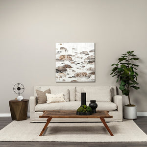 Mercana Denly Three-Seater Sofa: Luxurious Comfort with Stylish Slipcover, Perfect for Any Home Decor 68702