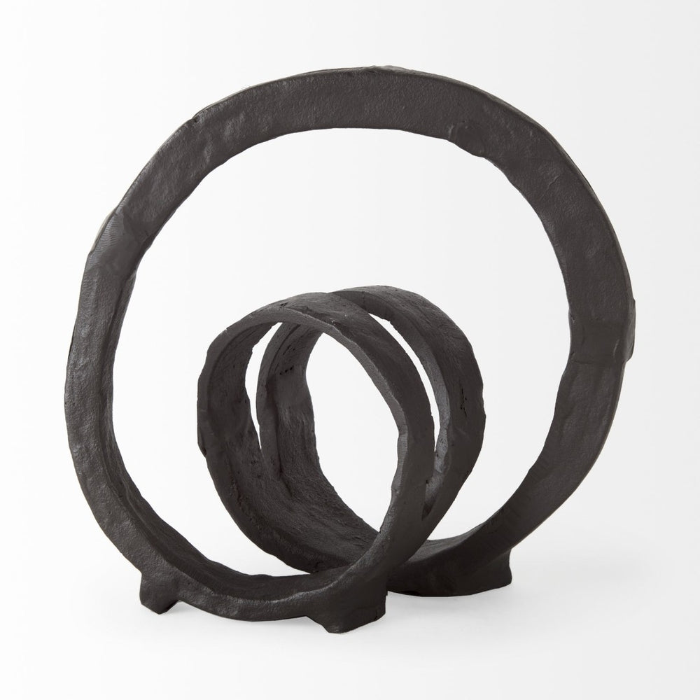 Mercana Stanislaw Elegant Infinite Ribbon Sculpture – Modern Kinetic Art for Contemporary Home Décor Spaces 69169