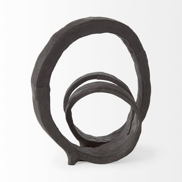 Mercana Stanislaw Elegant Infinite Ribbon Sculpture – Modern Kinetic Art for Contemporary Home Décor Spaces 69169