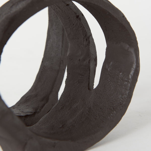 Mercana Stanislaw Elegant Infinite Ribbon Sculpture – Modern Kinetic Art for Contemporary Home Décor Spaces 69169