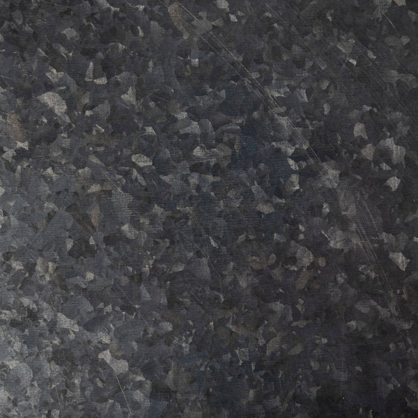 Mercana Kasey Galvanized Metal Nesting Accent Tables - Modern, Versatile Design for Stylish Living Spaces 69338