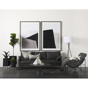 Mercana Leonidas Modern Accent Chair - Plush Comfort with Sculptural Style for Contemporary Living Spaces 69137