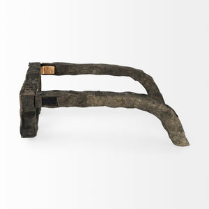 Mercana Elliot Decorative Wooden Eyeglasses Sculpture - Rustic Accent for Modern and Eclectic Spaces 57958