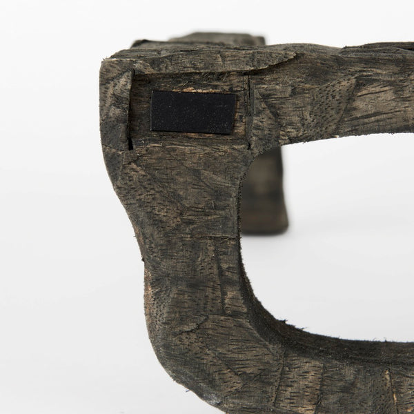 Mercana Elliot Decorative Wooden Eyeglasses Sculpture - Rustic Accent for Modern and Eclectic Spaces 57958