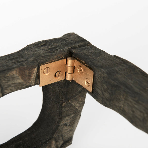 Mercana Elliot Decorative Wooden Eyeglasses Sculpture - Rustic Accent for Modern and Eclectic Spaces 57958