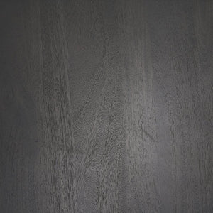 Mercana Maxwell Round Coffee Table - Modern Elegance for Small Spaces with Solid Mango Wood and Metal Base 69202