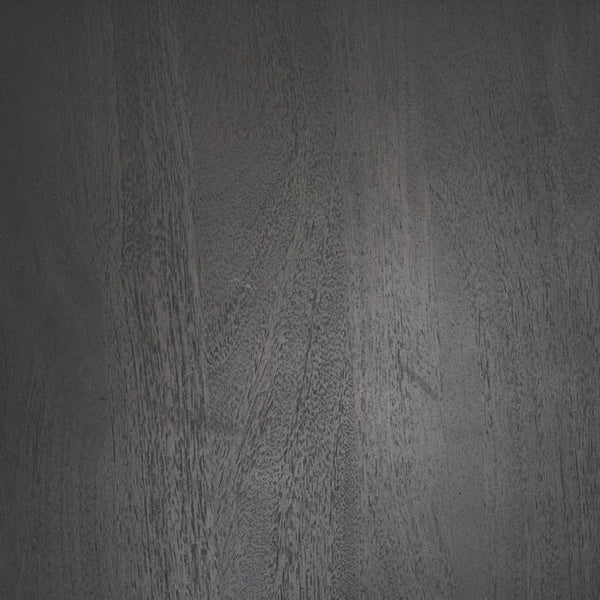 Mercana Maxwell Round Coffee Table - Modern Elegance for Small Spaces with Solid Mango Wood and Metal Base 69202