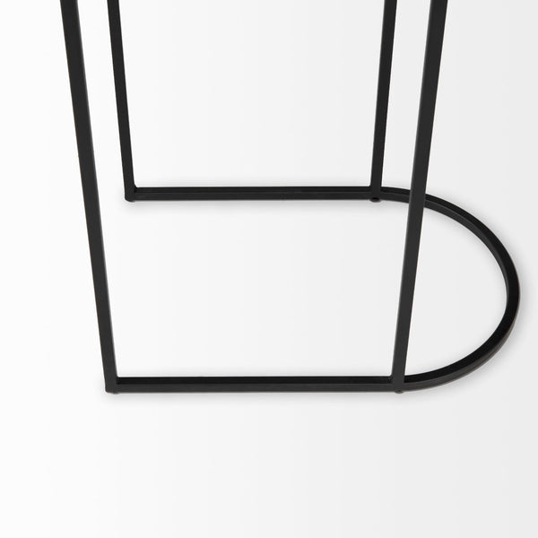 Mercana Celine Elegant Set of Two Nesting Accent Tables for Versatile Living Room or Bedroom Decor Solutions 69492