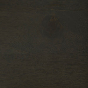 Mercana Dimitra Industrial Kitchen Island with Glass Doors and Solid Wood Top for Stylish Storage Solutions 69211