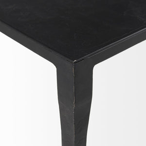 Mercana Timothy Industrial Coffee Table - Rugged Elegance with Solid Iron Construction for Modern Living Spaces 69256