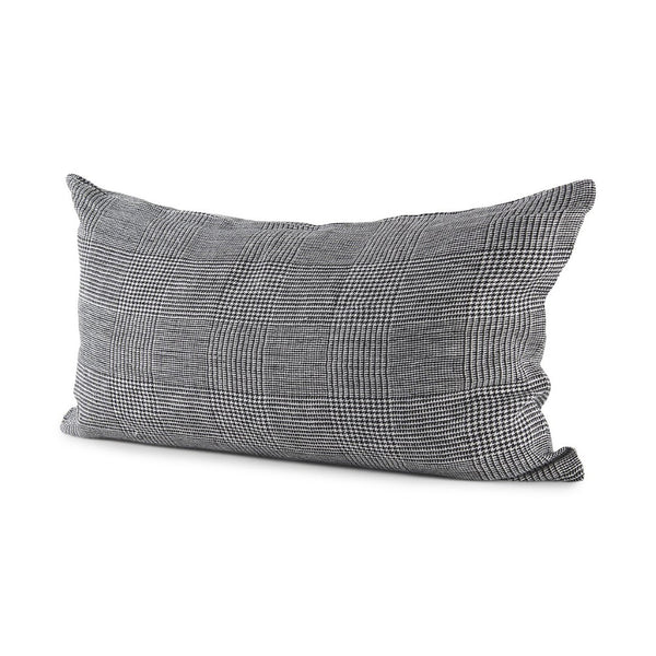 Mercana Ramone Decorative Pillow Cover - Modern Black and White Accent for Stylish Living Spaces and Decor 69430