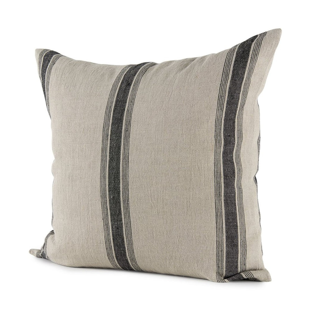 Mercana Hattie Coastal-Inspired Decorative Pillow Cover for Modern Farmhouse and Nautical Décor Accents 69433