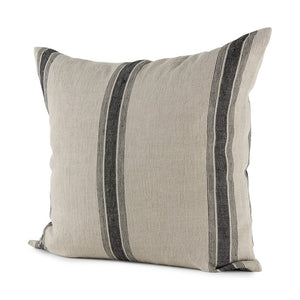Mercana Hattie Coastal-Inspired Decorative Pillow Cover for Modern Farmhouse and Nautical Décor Accents 69433