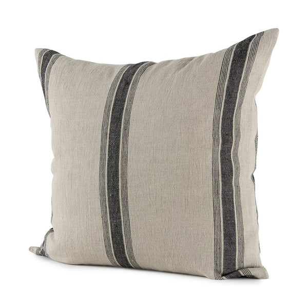 Mercana Hattie Coastal-Inspired Decorative Pillow Cover for Modern Farmhouse and Nautical Décor Accents 69433