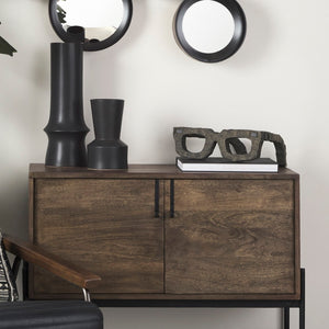 Mercana Elliot Decorative Wooden Eyeglasses Sculpture - Rustic Accent for Modern and Eclectic Spaces 57958