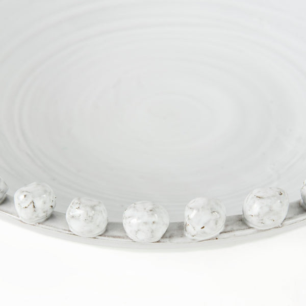 Mercana Basin Elegant Glazed Decorative Bowl - Timeless Minimalist Accent for Stylish Home Interiors 67677