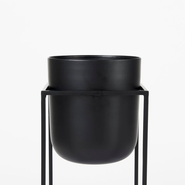 Mercana Bumble Staggered Plant Stands Set of 2 - Modern Geometric Design for Stylish Indoor Greenery Display 68828