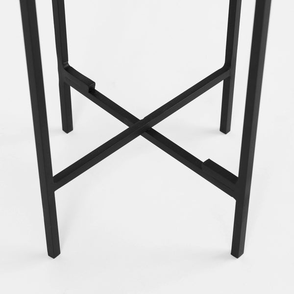 Mercana Sowerberry Modern Plant Stand - Sleek, Space-Saving Design with Removable Pot and Foldable Frame Bronze Metal | 33H 68830