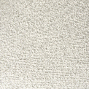 Mercana Landon Accent Chair - Mid-Century Charm with Woven Cane Back, Plush Bouclé Seat for Cozy Spaces 69354