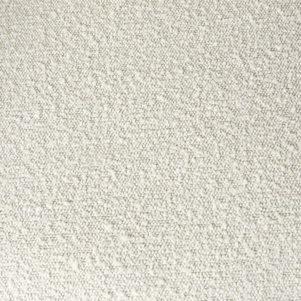 Mercana Landon Accent Chair - Mid-Century Charm with Woven Cane Back, Plush Bouclé Seat for Cozy Spaces 69354