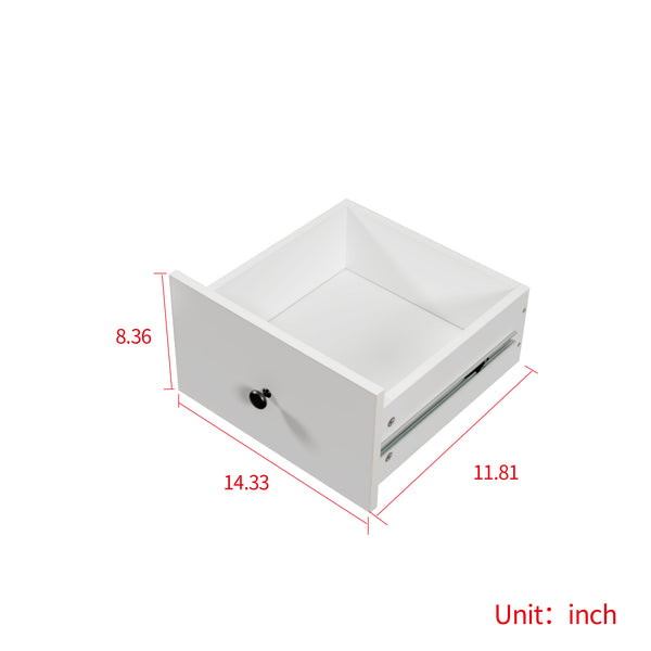 English Elm Elegant White Storage Cabinet – Modern Design With Glass Doors & Ample Space For Any Room Decor W331P298186