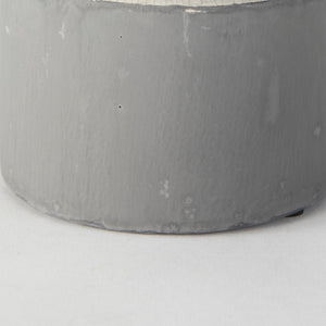 Mercana Burton Modern Two-Tone Ceramic Jug Vase - Stylish Home Accent for Contemporary and Boho Decor White and Gray Ceramic |  9.4H 30950