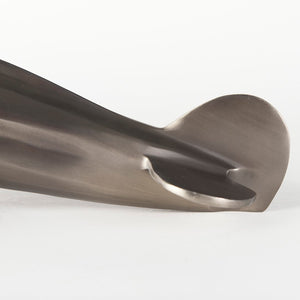 Mercana Maverick II Sleek Metal Fighter Plane Sculpture for Modern Decor, Perfect Accent for Any Space 68955